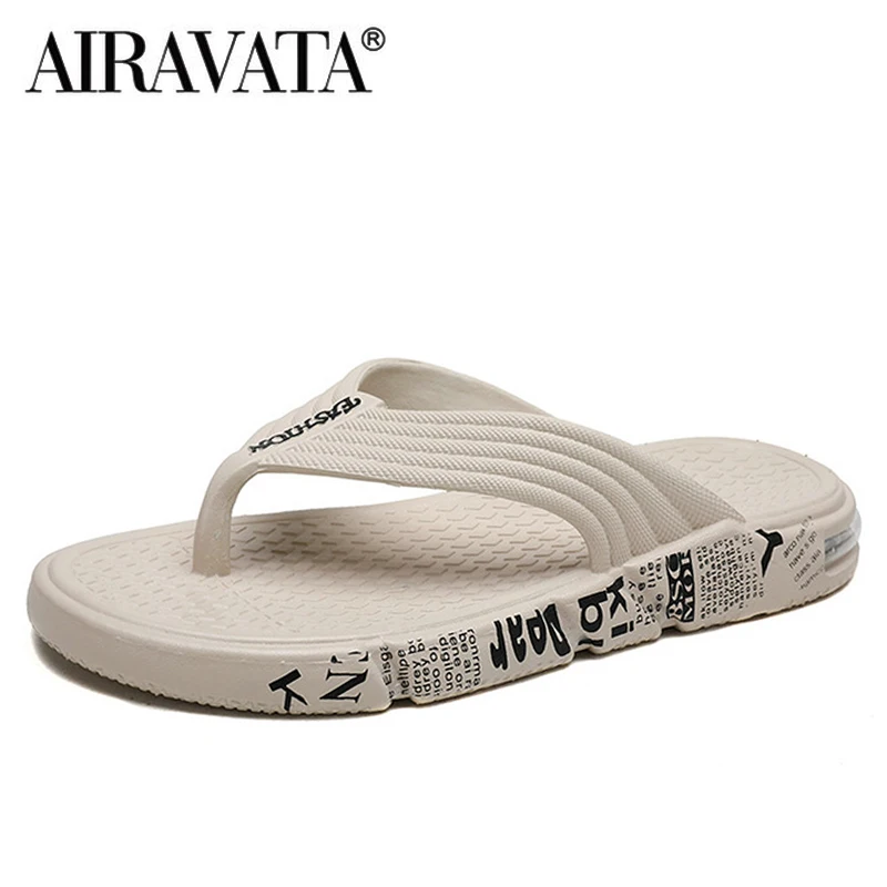 Men Beach Outdoor Casual Flip Flops Summer Home Non-slip Comfort Slippers