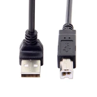 cablecc b type male to down angled usb 2 0 male cable for printer scanner hard disk 20cm