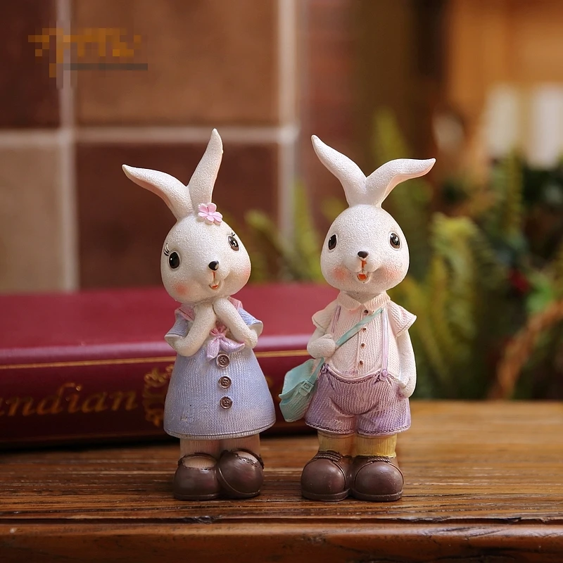 2 шт. кролики-подвески для украшения дома |