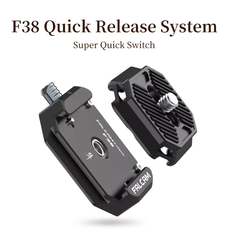

Быстросъемная системная пластина Ulanzi FALCAM F38 для штатива камеры DSLR 1/4 и 3/8 дюйма, быстросъемное решение
