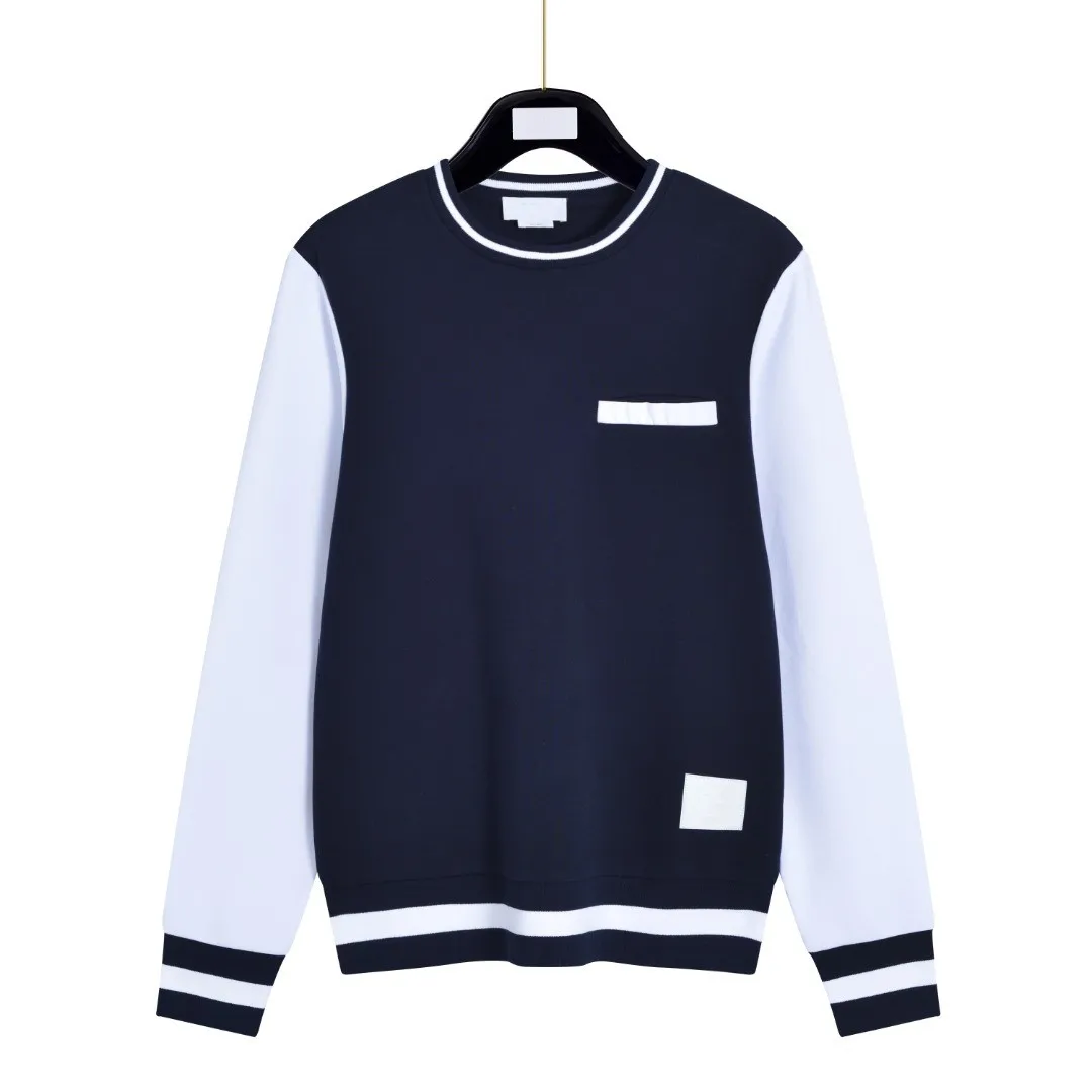 

Осенний мужской свитер Y2K, пуловер, спортивный свитер, спортивный топ с цветными блокирующими рукавами, удобная футболка с длинным рукавом