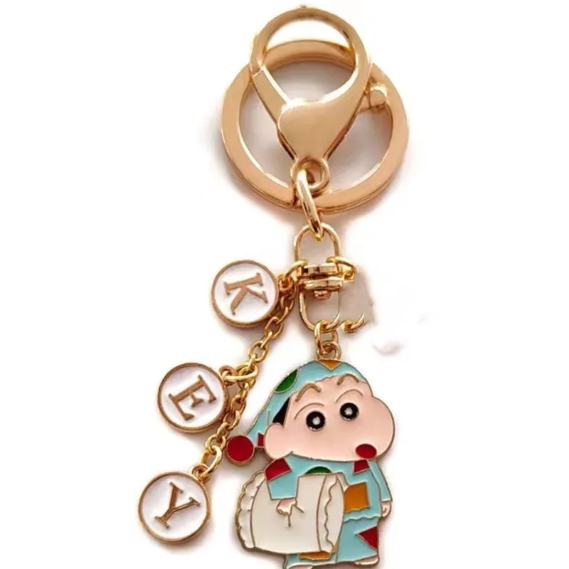 Фото Crayon Shinchan мультфильм анимация периферийный креативный автомобильный брелок студенческий рюкзак школьный рюкзак брелок Подвеска подарок №2