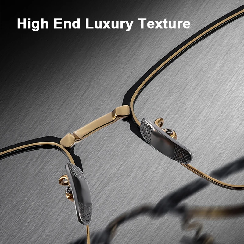 Японский бренд реплика мужские очки для бровей оправа винтажные из чистого