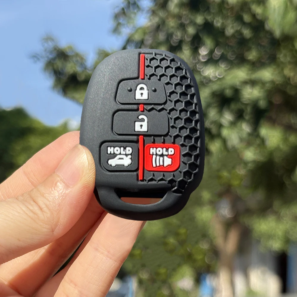 

Защитный чехол для ключей для Toyota Prius C Rav4 Tacoma Vios Prius C Highlander Camry 50, держатель для ключей Corolla