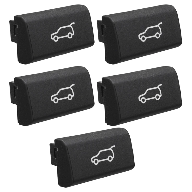 

5X Крышка кнопки переключения заднего багажника для BMW X5 E70 2006-2013 X6 E71 2008-14