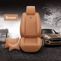 leather car seat covers for ford c max energi hybrid ecosport escape hybrid flesta 5 seats luxurious auto cushion pillows