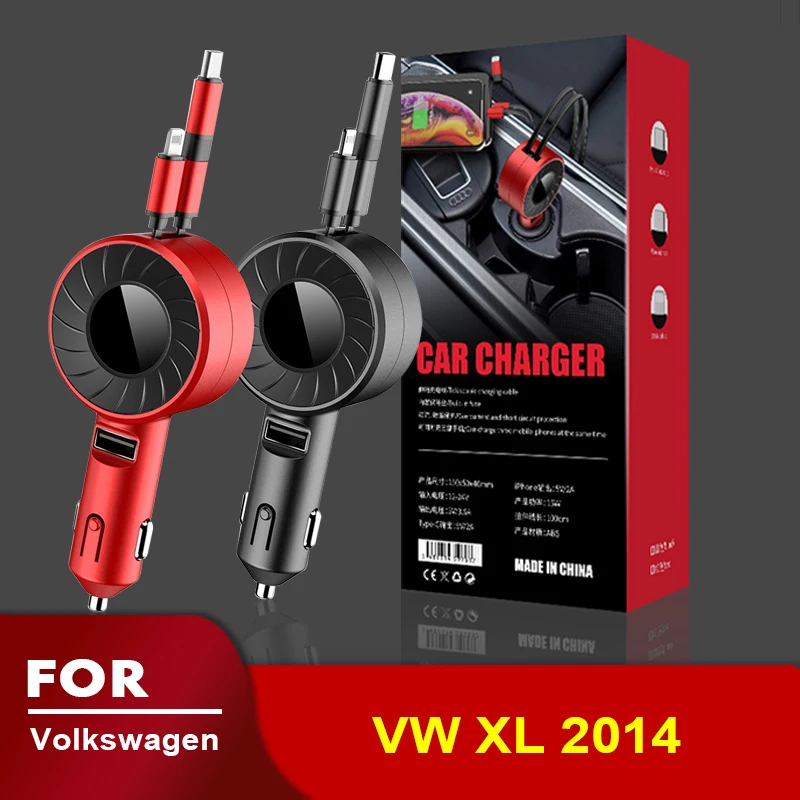 

USB Type C Car Charger for iPhone Android HUAWEI HONOR Xiaomi Redmi Samsung Galaxy Realme UMIDIGI OPPO for Volkswagen VW XL
