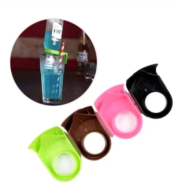 

Оптовая продажа, зажимы для напитков из АБС-пластика, застежки для бутылок, держатели для пива, коктейлей, застежки для очков школьника и Кубка (случайные цвета), 1000 шт.