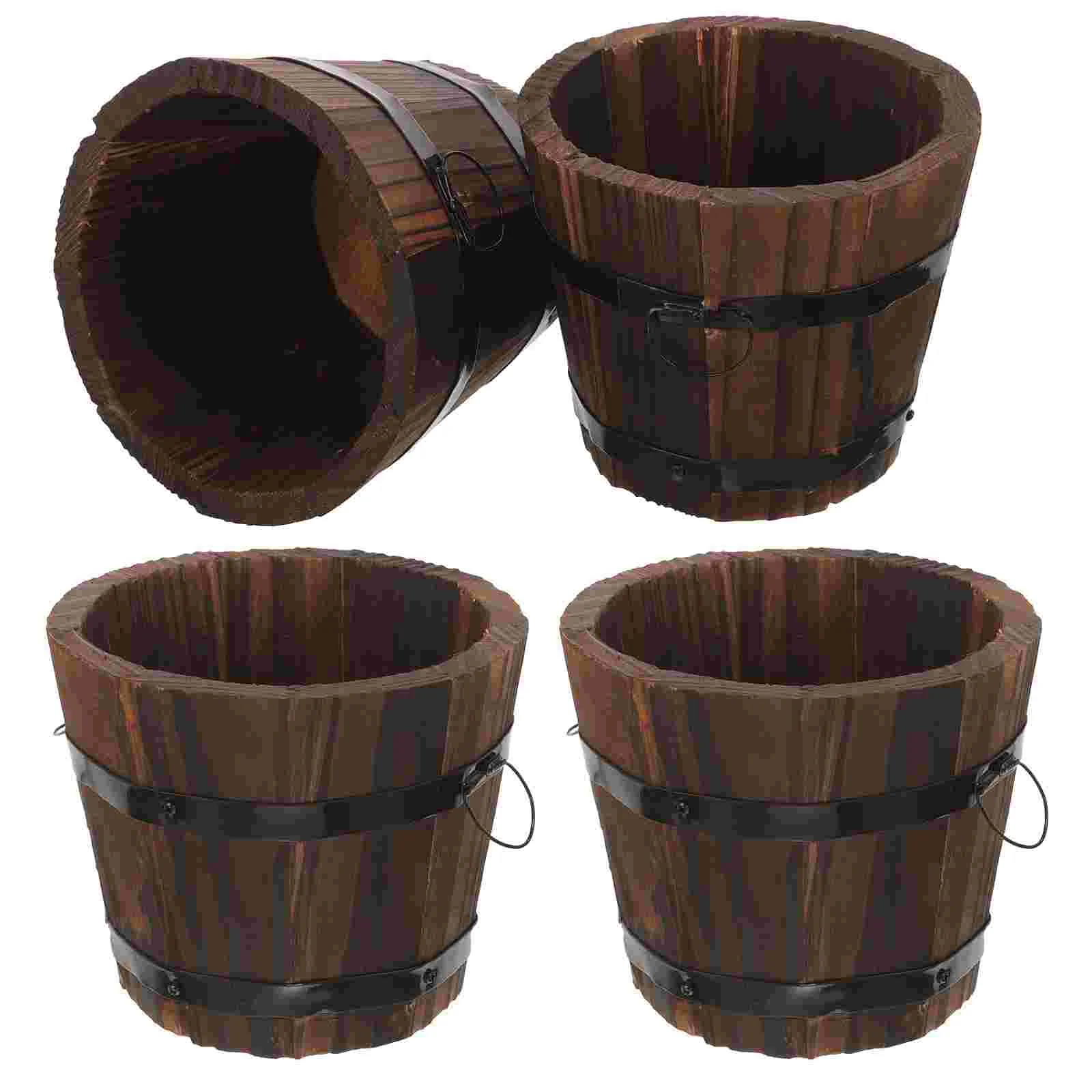 4 шт. сочный цветочный горшок горшки круглые овощи аквариум держатель для посадки