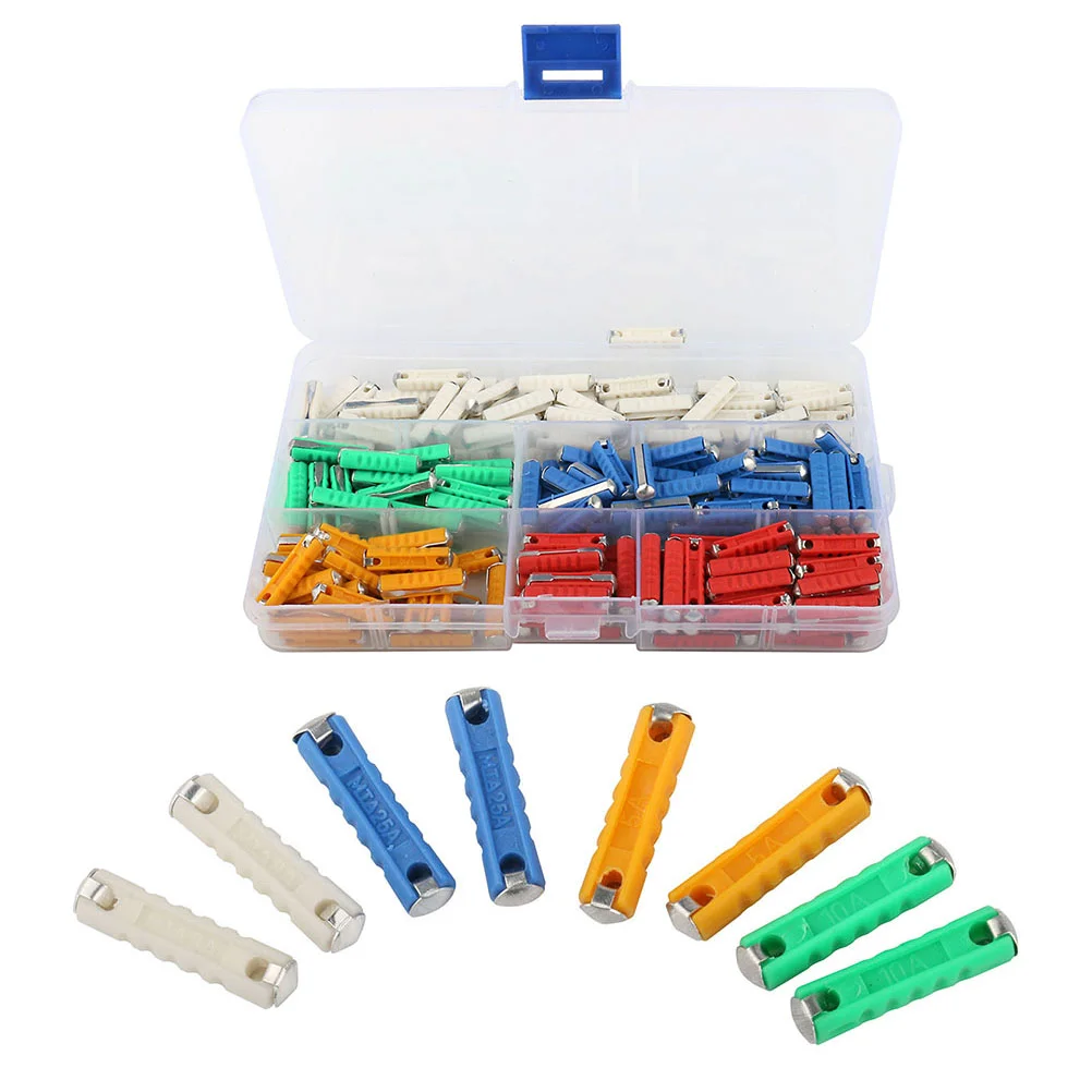 200 шт. 5/8/10/16/25 А 32 автомобильный блок предохранителей для автомобильных и