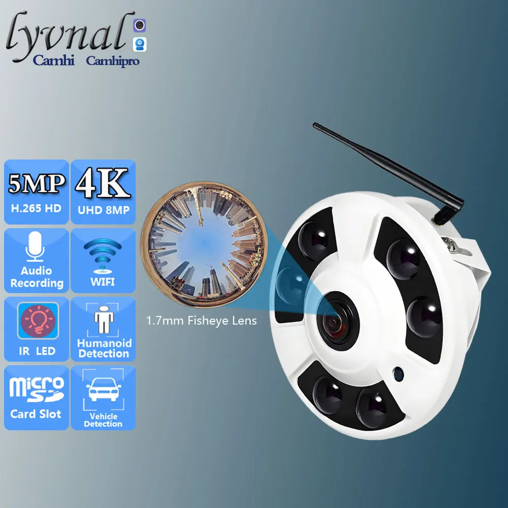 

lyvnal IP-камера B6001 4K 8MP Wi-Fi