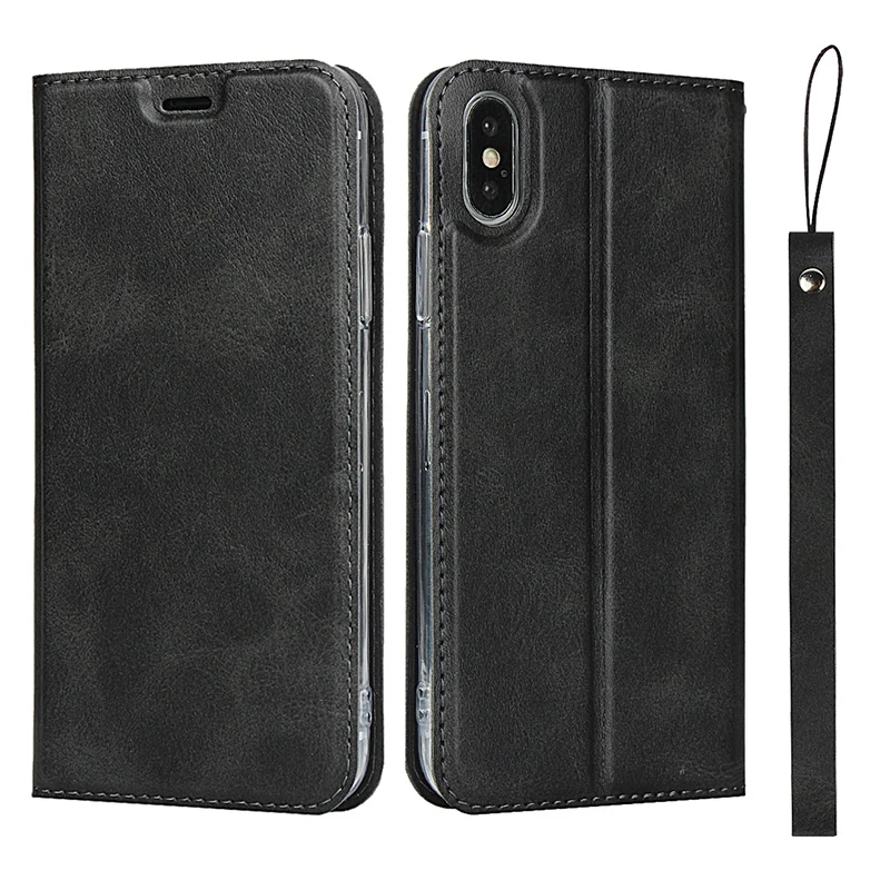 

Wallet PU Leather Stand Lanyard Phone Case Cover For iPhone 11 12 13 Pro Max 13 Mini X XS Max XR 7 8 6 6S Plus Card Slots Cases