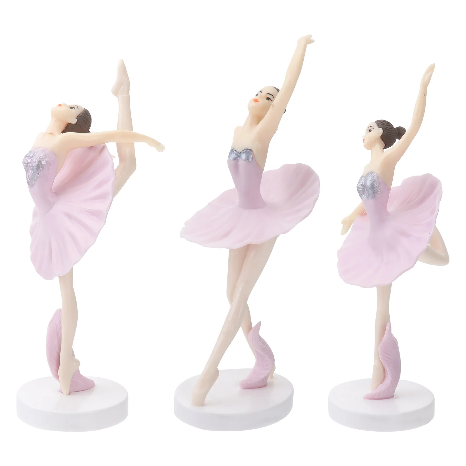 

Ballet Girl Figurines Dancer Statue Sculpture Ornament Dancing Cake Party Decor Ballerina Figurine Topper Desktop Girls Gifts