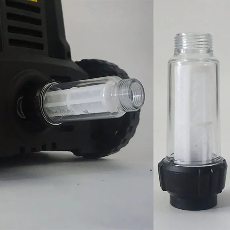 Фильтр для воды входного патрубка G 3/4" подходит для автомобильных моек высокого давления Karcher K2-K7, а также моек Lavor Nilfisk AR и др.