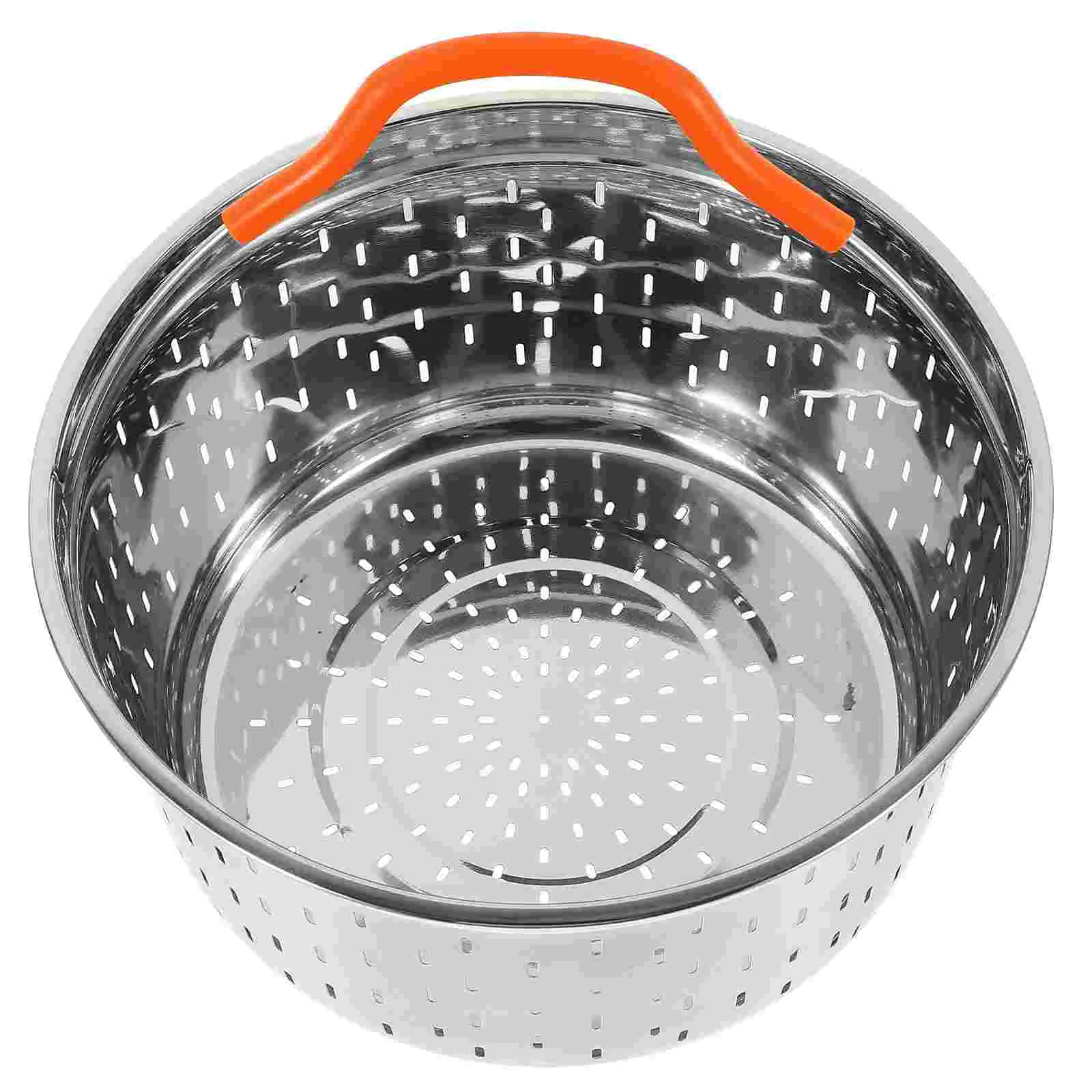 

Stainless Steel Rice Steamer Pots Cooking Stackable Insert Pans Electric Cooker