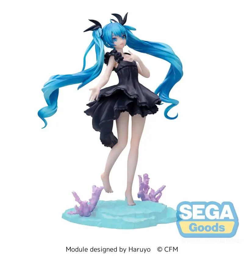 Sega Luminast оригинальная призовая фигурка Hatsune Miku Deep Sea Girl Ver. Игрушечная модели