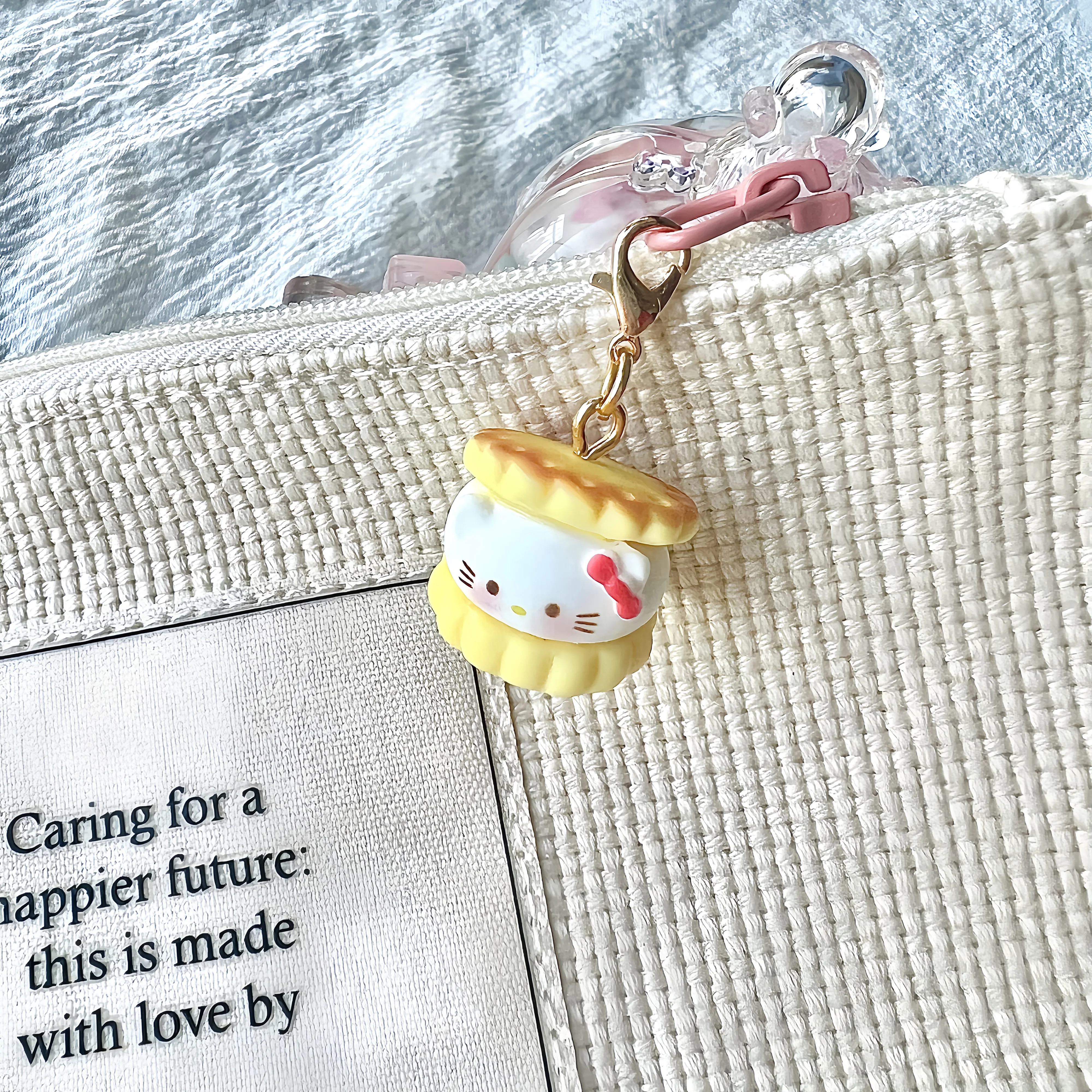 Торт Минифуд Очаровательный Брелок Подвеска Ручной Работы Мультфильм Ремешок