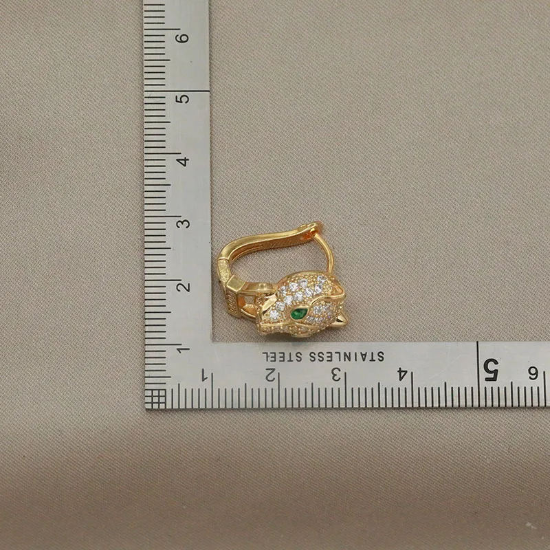 Серьги-гвоздики в виде животных