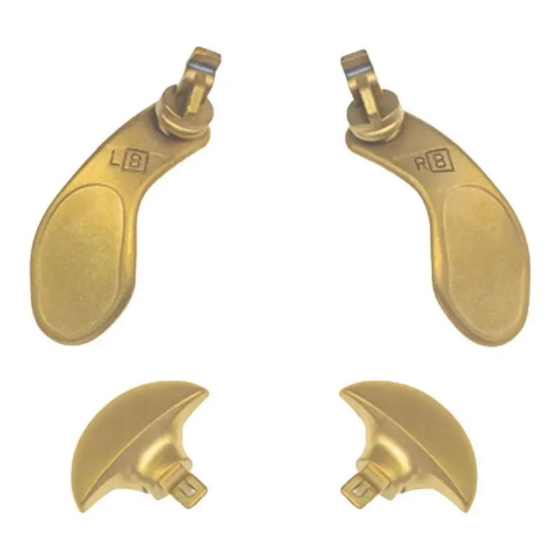 

4pcs For PS5 Edge Controller Replacement Metal Back Buttons For PS5 Edge Controller Trigger Back Button Attachment