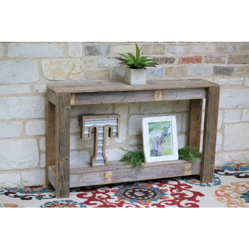 

Original Farmhouse Sofa Table 46"x10"x28H" entryway table