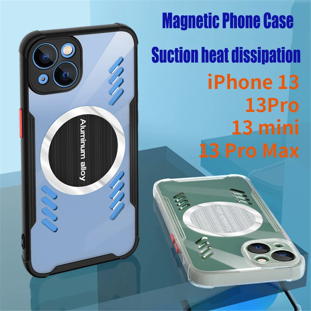 

Магнитный чехол для iPhone 13 Pro Max 12 Mini 11