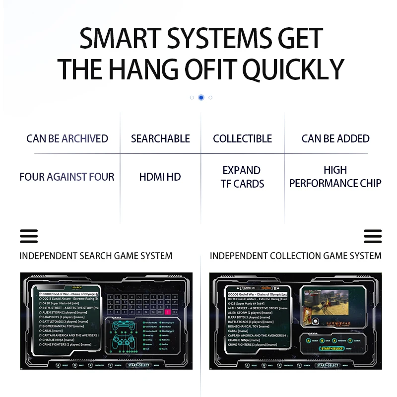 Игровая консоль G11 Pro Game Box 4K HD TV Stick