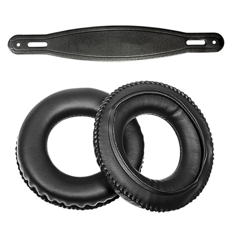 

Replacement Earpads and Headband for HD-681B Headphone Soft Ear Pads Cushion Cover Headband for HD-681B