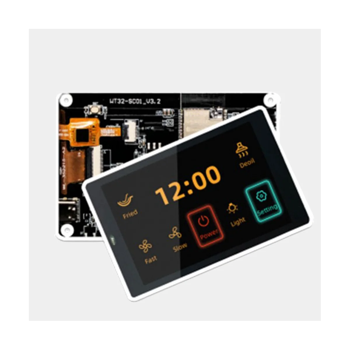 Детская плата WT32-SC01 ESP32 умная с 3 5 дюймовым RGB мультисенсорным ЖК-экраном