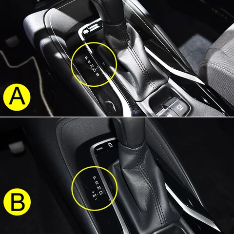 Для Toyota Corolla E210 2019 2020 2021 2022 2023 гибридная нержавеющая автомобильная панель переключения передач, чашка, рамка, накладка, наклейки, протектор