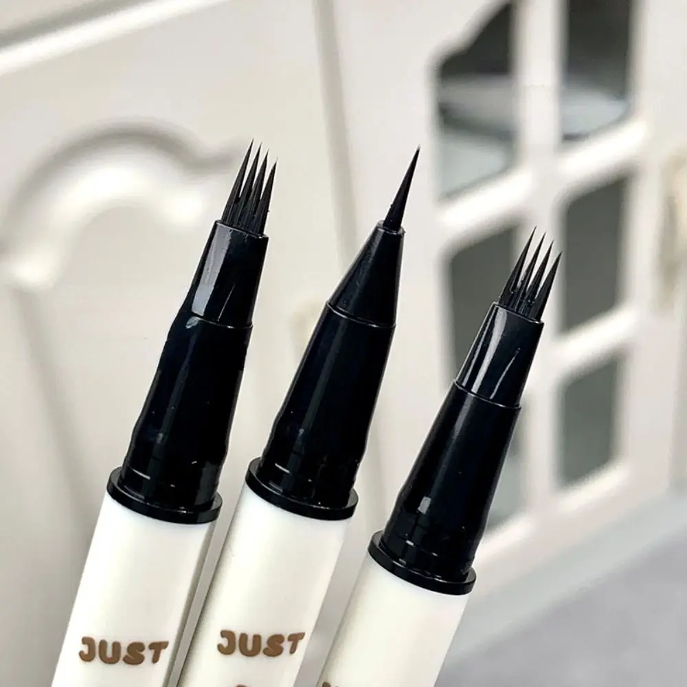 Водостойкий 4-точечный карандаш для бровей с вилкой не размазывается