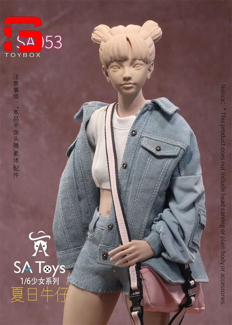 SA Toys SA053 Летний джинсовый комплект для куклы 12 дюймов