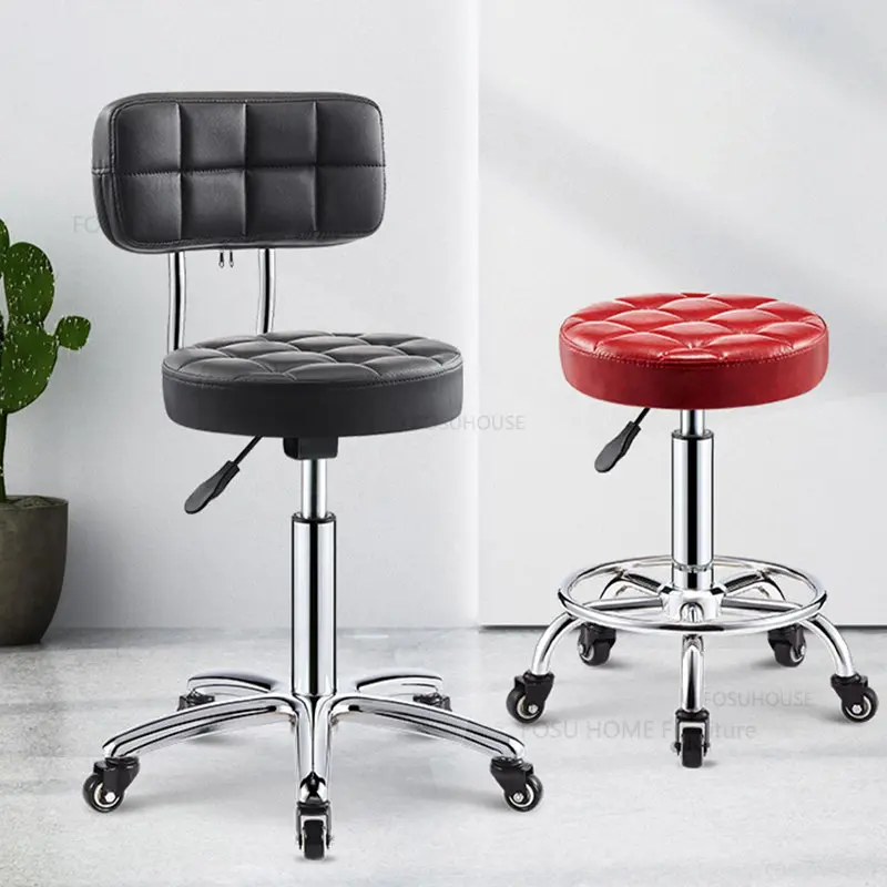 

Light Luxury Barber Chairs Hair Salon Professional Barber Chair Beauty Salon Makeup Stool Rotating Lift Beauty Chair Furniture