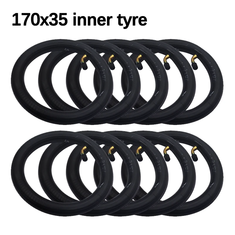 2 шт./5 шт./10 шт. 170x35 Внутренняя трубка x 35 Внутренняя трубка с гибким клапаном клапан аксессуары для шин детских колясок скутеров