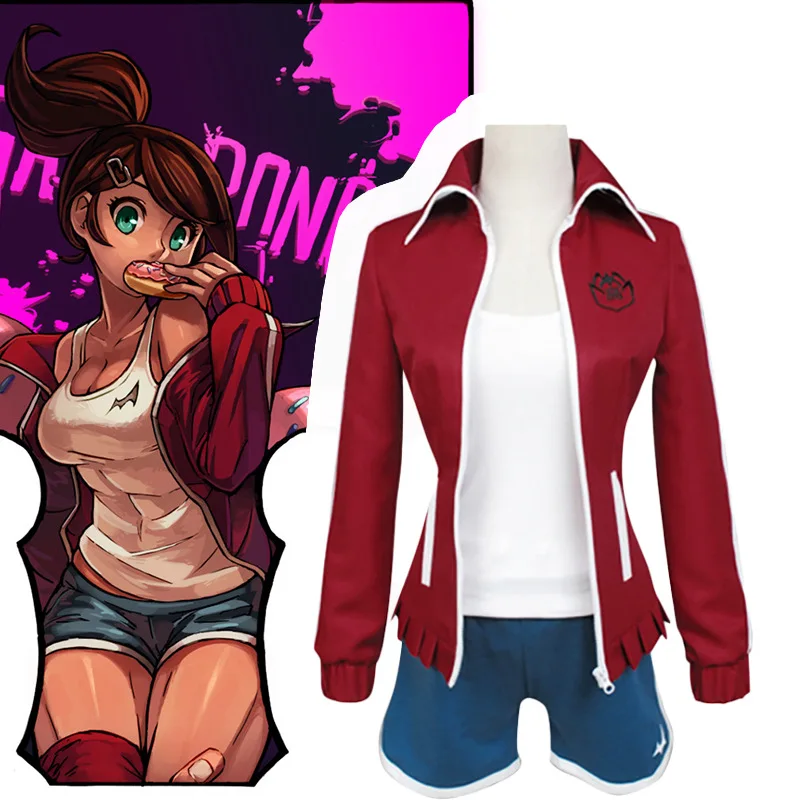 

Danganronpa Asahina Aoi костюм для косплея триггер счастливый хаос Аниме игра персонаж одежда Хэллоуин Карнавал одевание