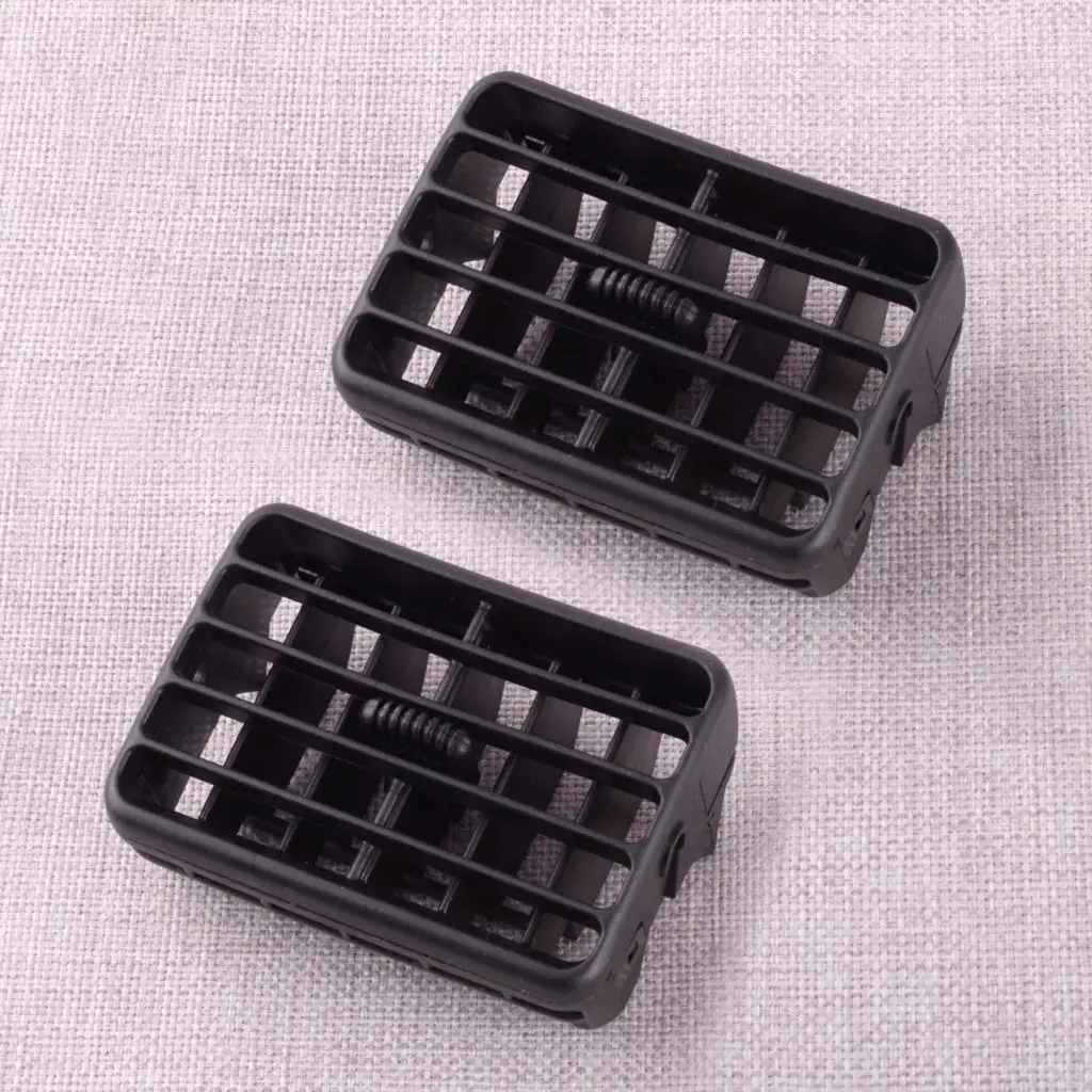 

Переднее центральное вентиляционное отверстие для приборной панели 55063-35030 55063-35010, подходит для Toyota 4runner 1996 1997 1998 1999 2000 2001 2002, черный пластик, 2 шт.