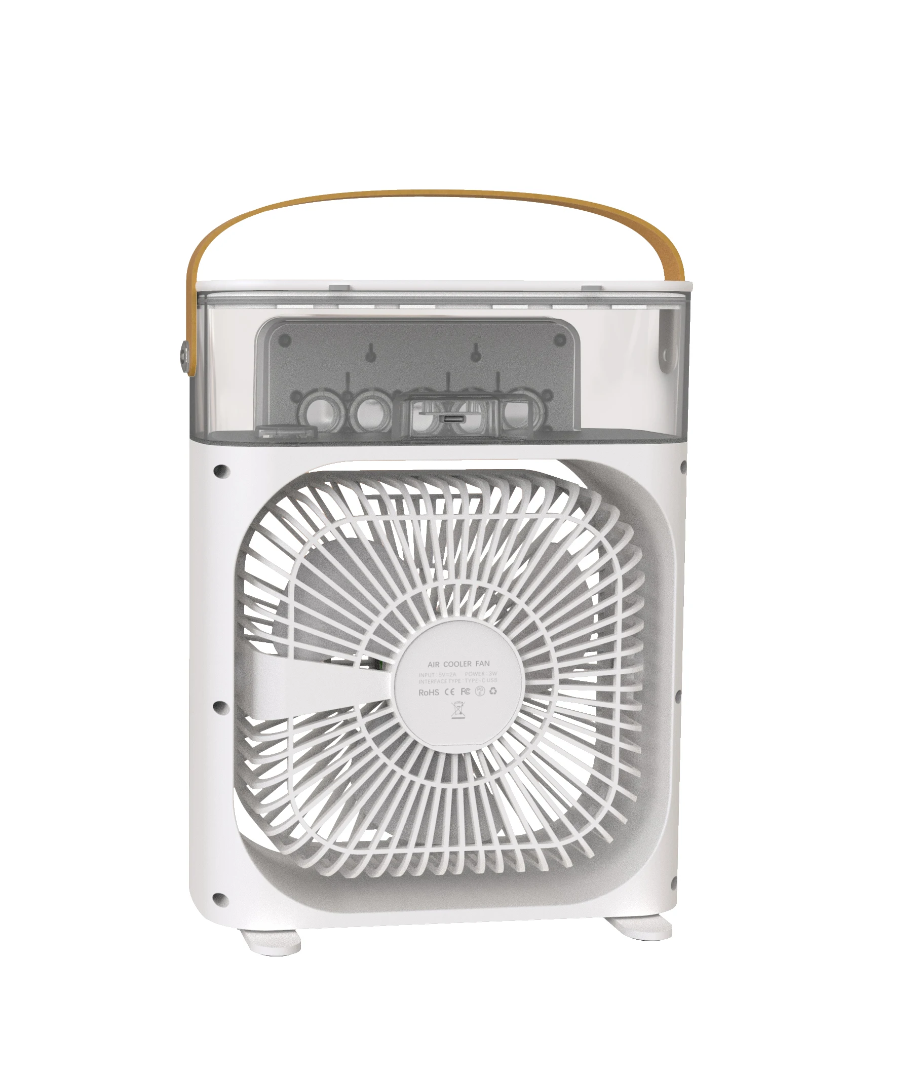 

air cooler small air conditioning mini fans summer portable conditioner fan with portable handle