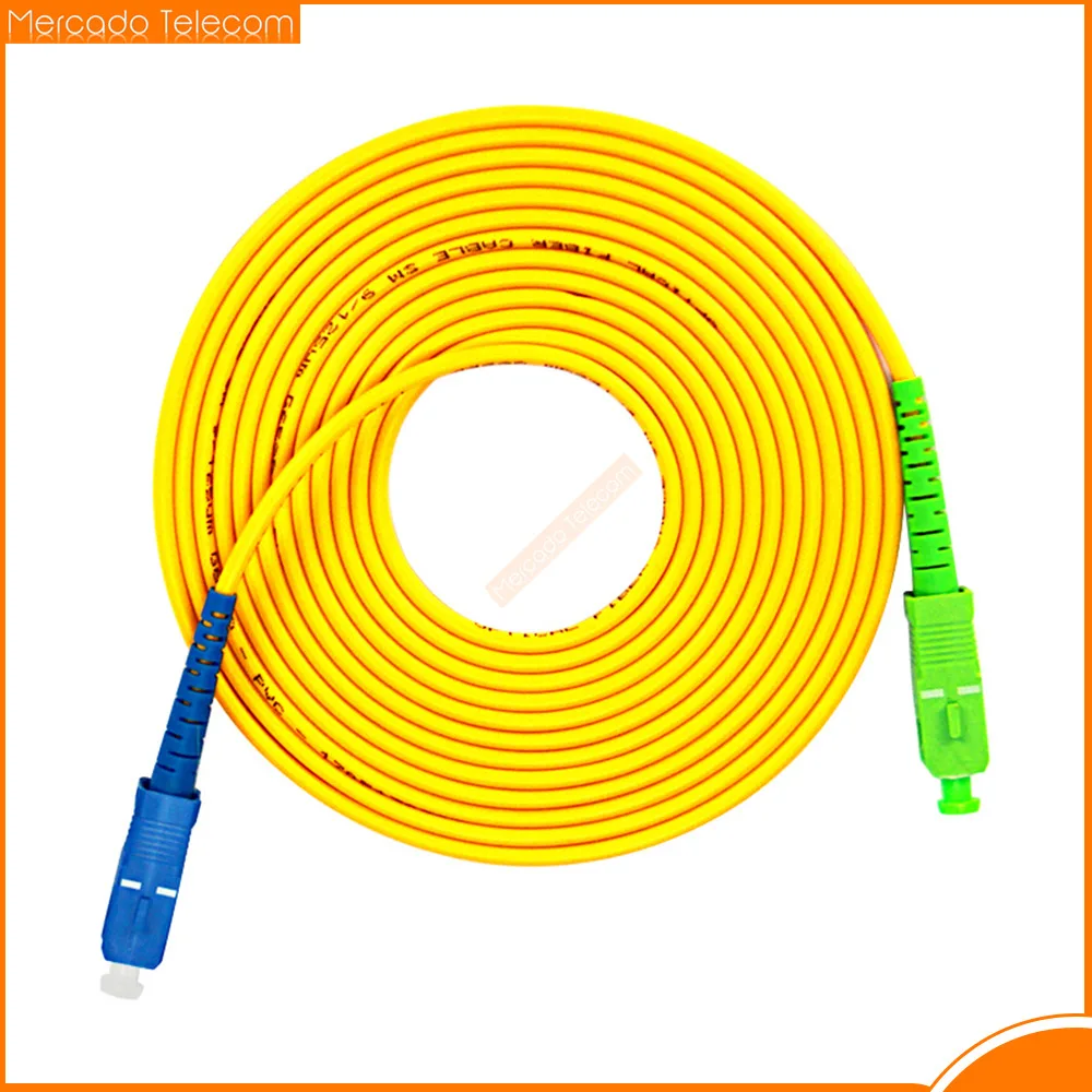 

10PCS/Lot SC/APC-SC/UPC-SM 3mm Fiber Optic Jumper Cable Single Mode Extension Patch Cord Free shipping