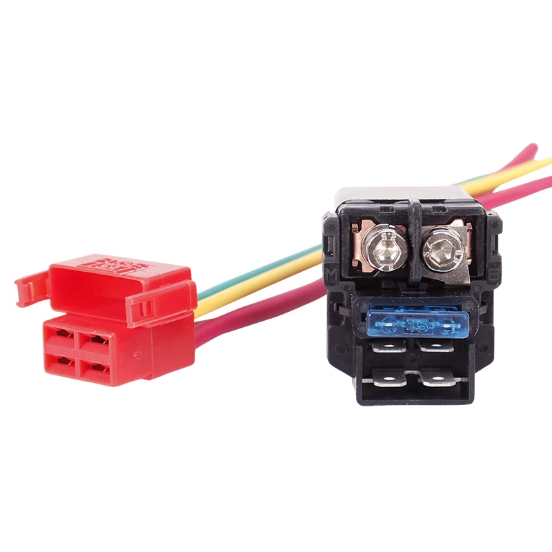 

Электрические детали, выключатель ключа, стартер, электромагнитное реле с вилкой для Honda CB400 CB-1 VTEC FORZA250 Steed400, мотоцикл