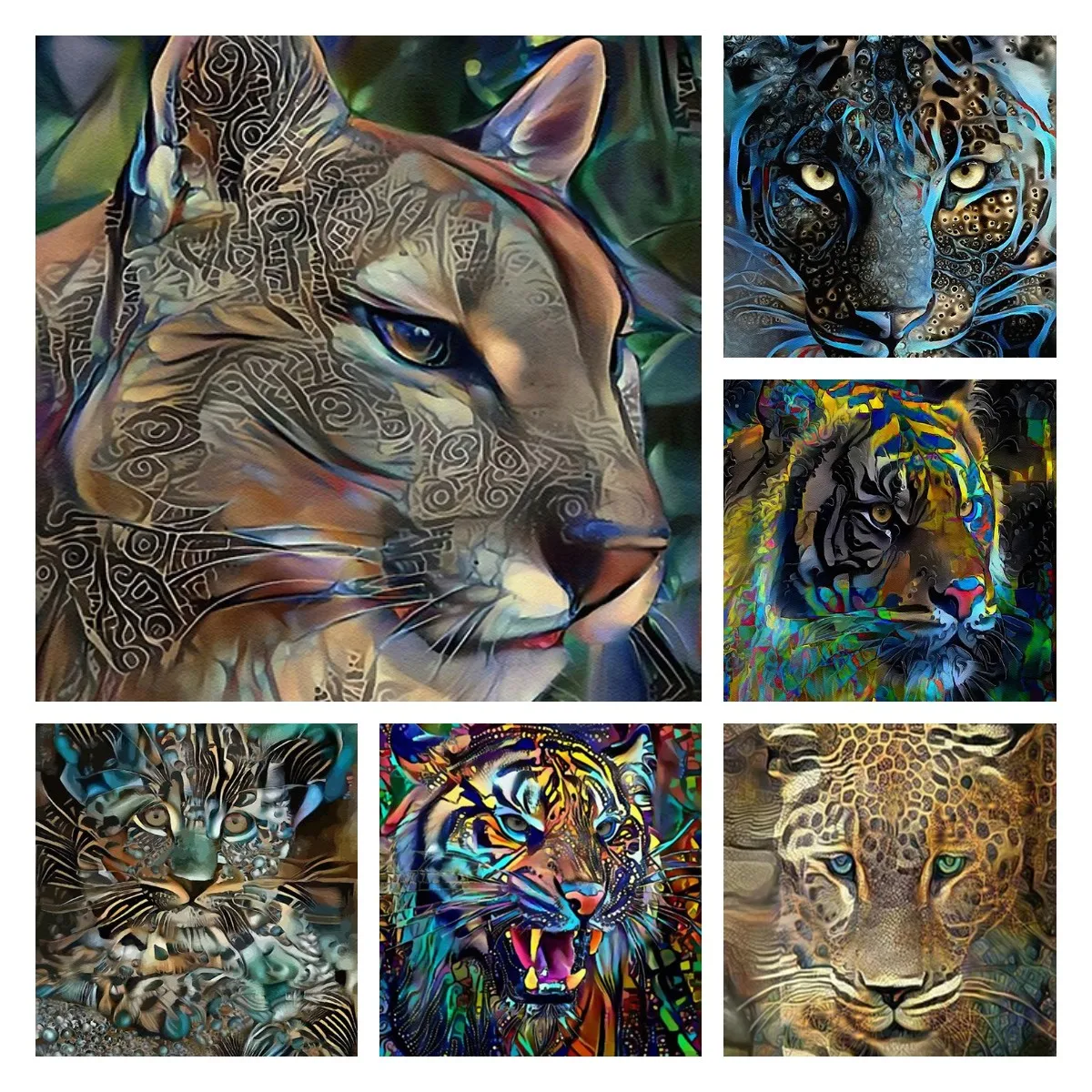 

Алмазная живопись 5D "сделай сам", красочные животные, слон, вышивка, мозаика, картины, вышивка крестиком, набор ручной работы, декор для гостиной, подарок