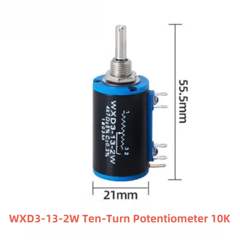 Прецизионный многооборотной потенциометр WXD3-13-2W