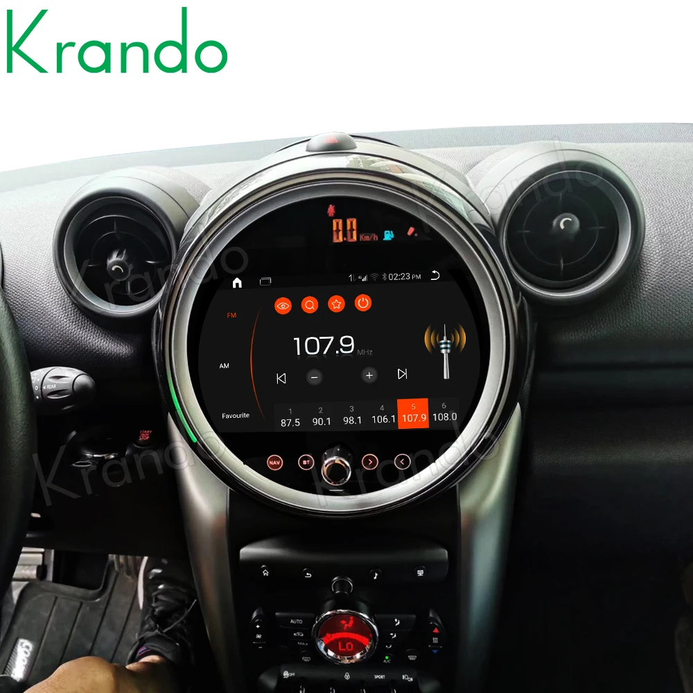 Фото Автомобильный аудиоплеер Krando, мультимедийный проигрыватель с 9 