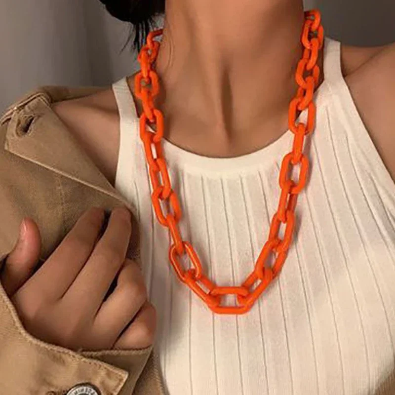 

Necklace Women's Neck Hip Hop Style Popular Versatile Everyday Dark Style Niche Accessory Girl Gift Jewelry on The Neck Pendant