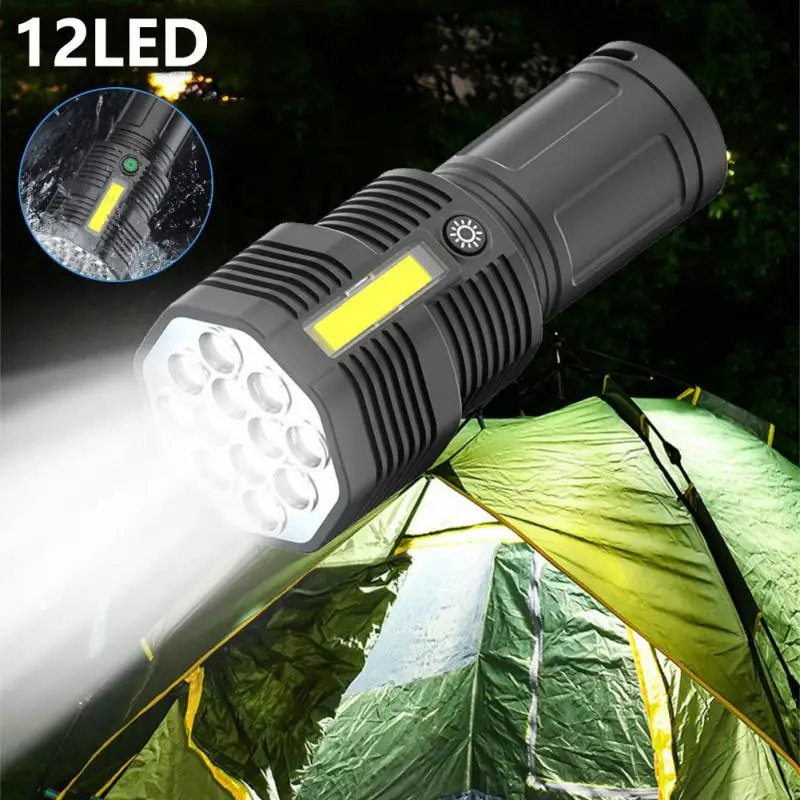 

Glare Flashlight Portable Torches Strong Light USB Long-range Light Flashlight Portable Torch Tactical Light Outdoor Lighting
