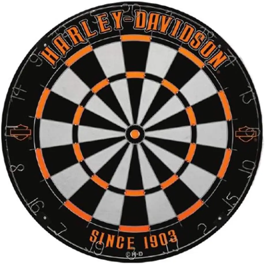 

Legend Tournament Dartboard - Black & Orange, 18 in. 61985