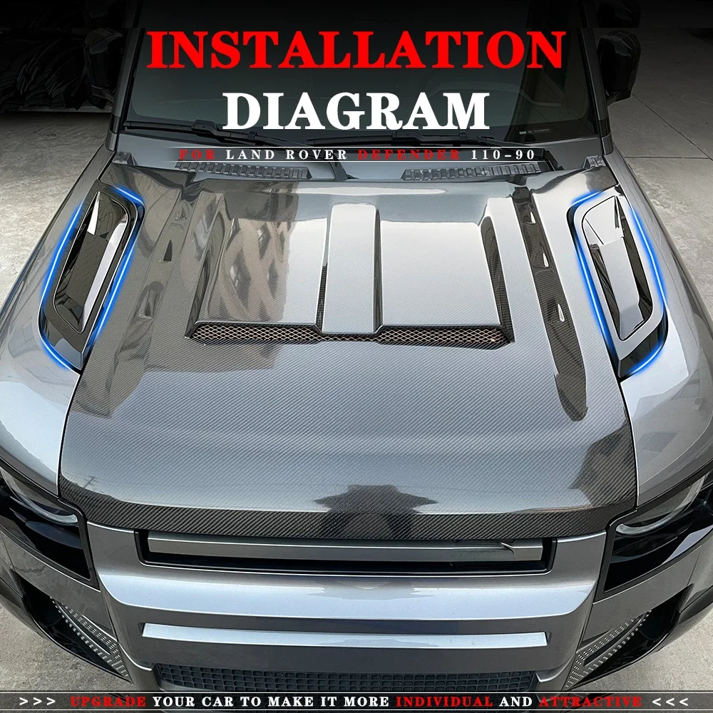 Воздухозаборник совок снежная крышка капот вентиляционное отверстие подходит