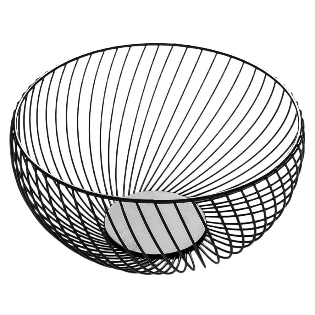 

Snack Basket Dining Table Decor Round Bread Basket Countertop Fruit Dish Vegetable Bowl Fruit Holder Stand Table Tray