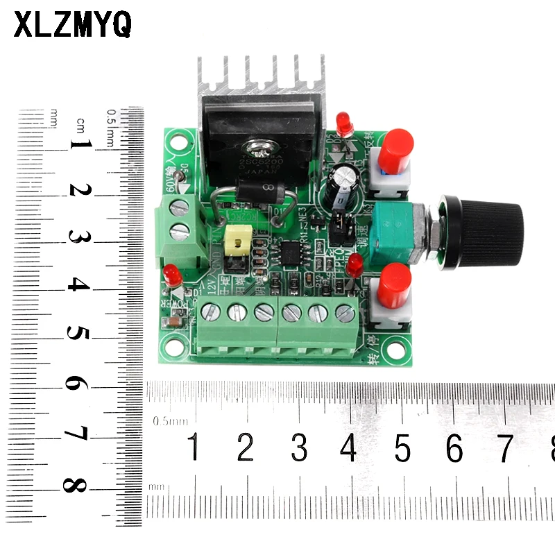 

Контроллер шагового двигателя, постоянный ток 12 В, 15-80 в, регулятор скорости 2,5 кГц-68 кГц, фотомодуль