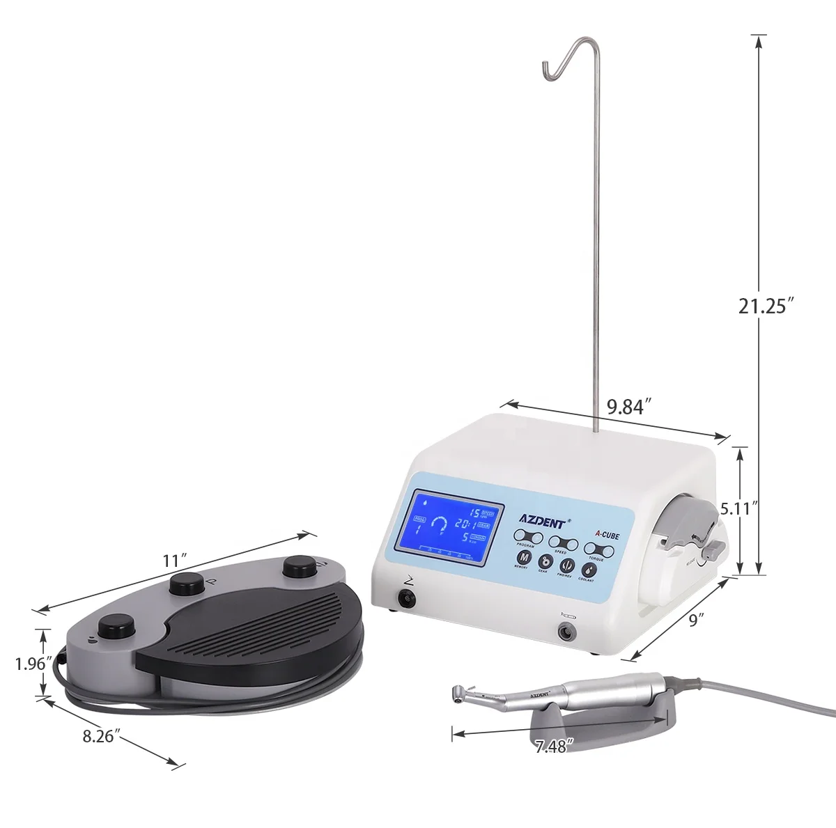 

Quality Gurranted tooth AZDENT A-CUBE Implant System Unit Equipment for tooth Implant Surgery