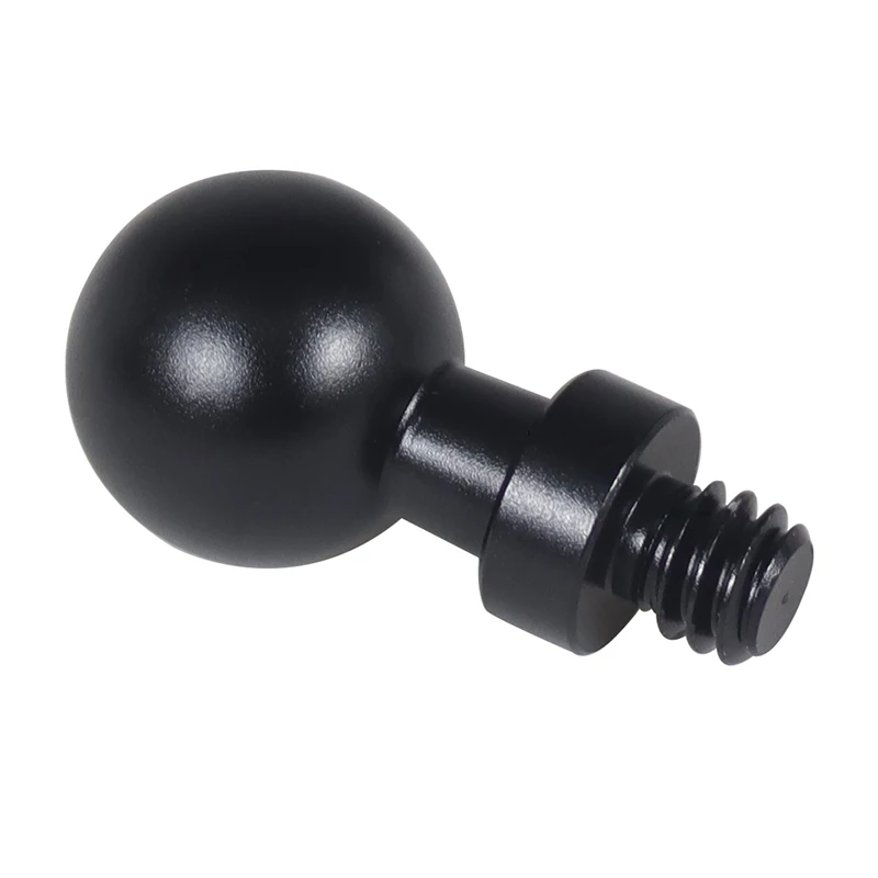 13/15/17/20mm Ball Head Converter to 1/4 Screw for Car Monitor Pad GPS Cellphone Mount Base Gopro |