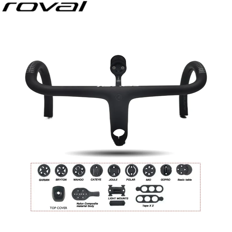 Карбоновый дорожный руль Rova Alpinist SL7